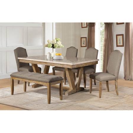 Jemez Dining 7PC set (TABLE+6SIDE CHAIRS)